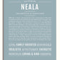 Frame Options | Powder Blue | White Frame, Matted