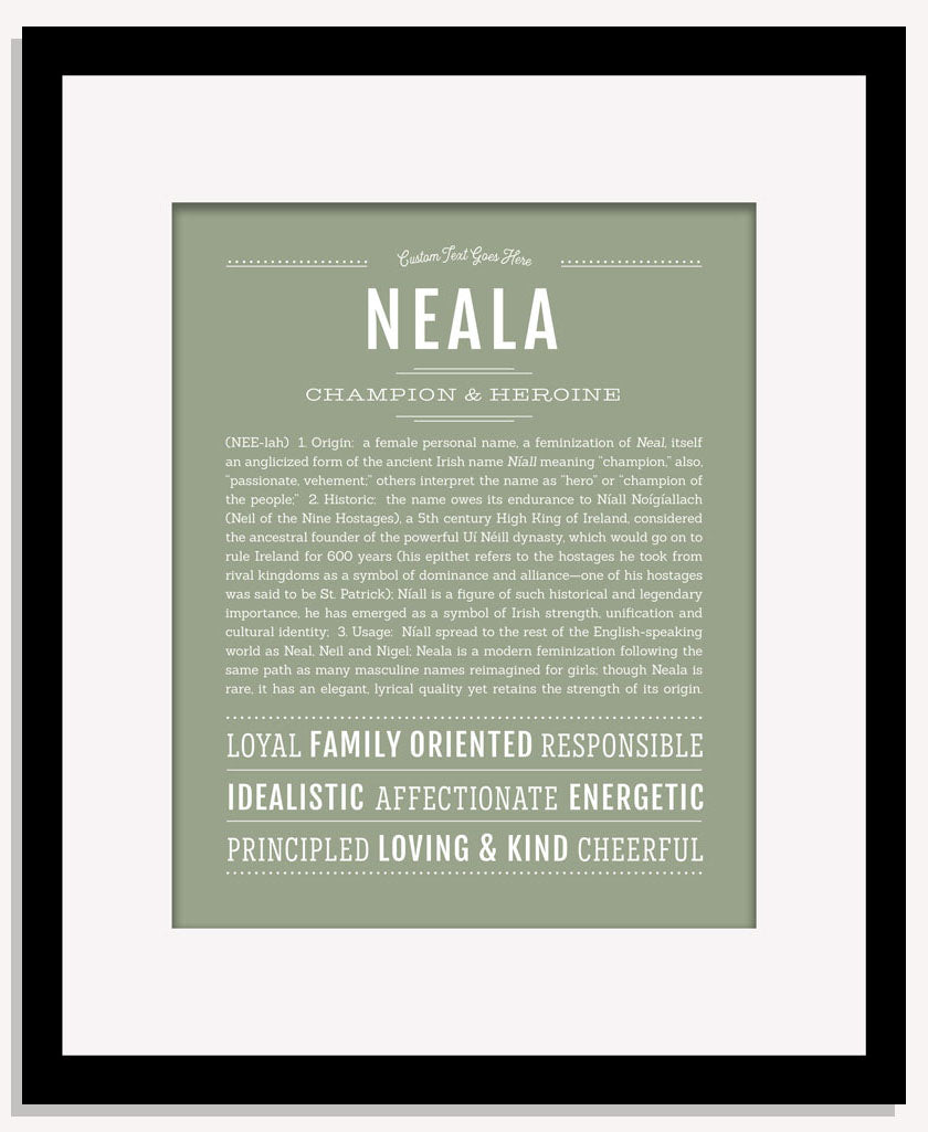 Neala | Name Art Print