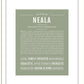 Neala | Name Art Print