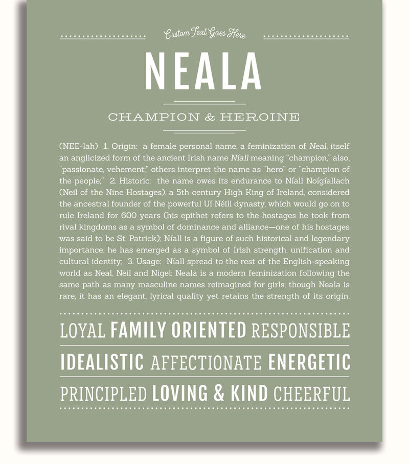 Frame Options | Sage | White Frame, Matted