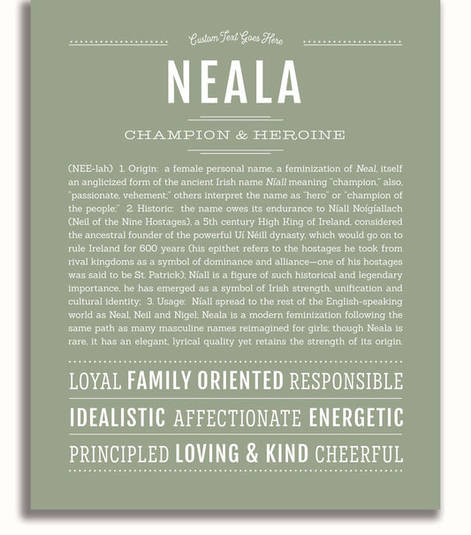Frame Options | Sage | White Frame, Matted