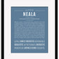 Neala | Name Art Print