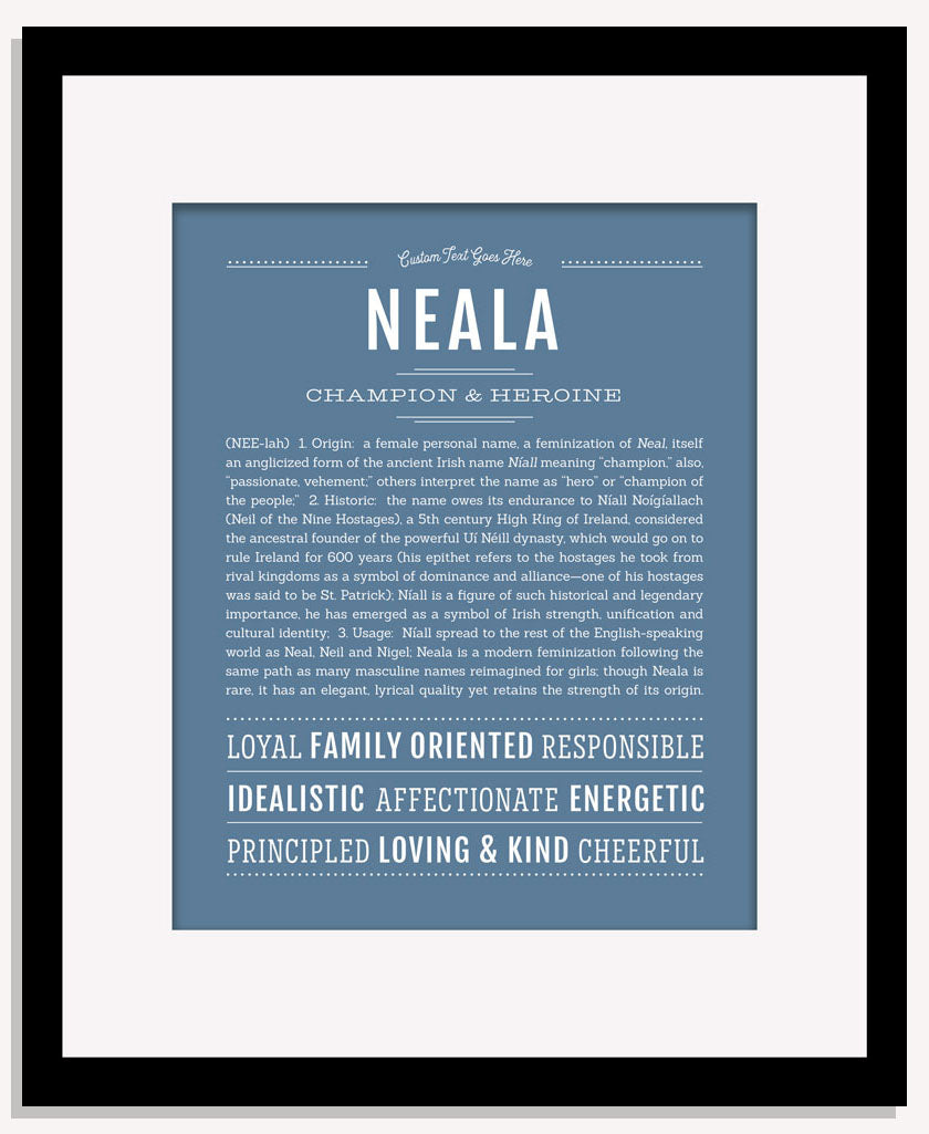 Neala | Name Art Print