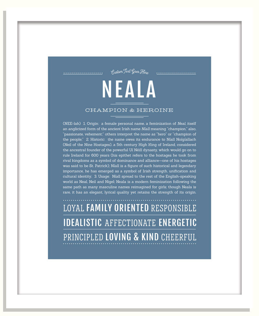 Neala | Name Art Print