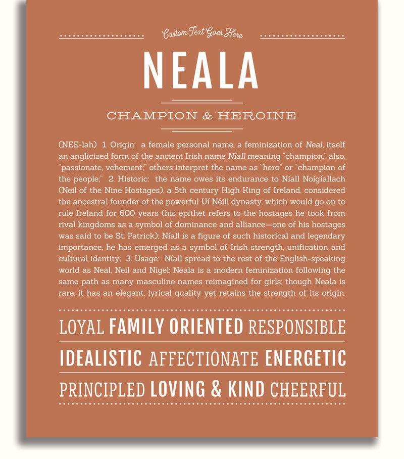 Frame Options | Terra Cotta | White Frame, Matted