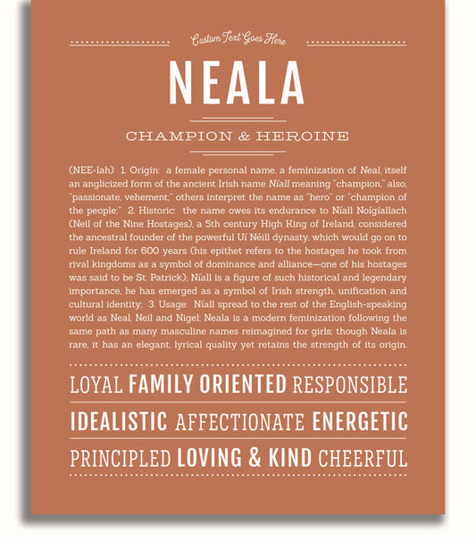 Frame Options | Terra Cotta | White Frame, Matted