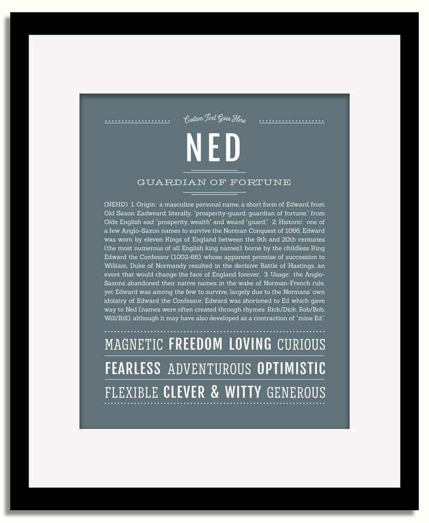 Frame Options | Night Rendezvous | Black Frame, Matted