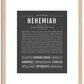 Nehemiah | Name Art Print