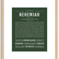 Nehemiah | Name Art Print