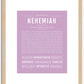 Nehemiah | Name Art Print