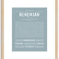 Nehemiah | Name Art Print