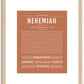 Nehemiah | Name Art Print