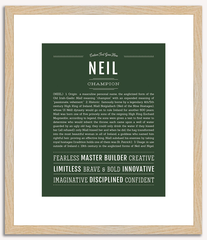 Neil | Name Art Print