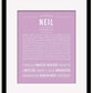 Frame Options | Lilac | Black Frame, Matted