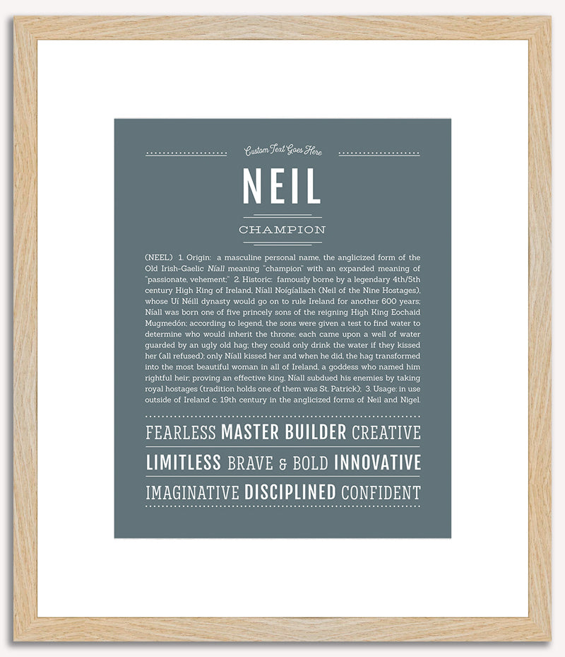 Neil | Name Art Print