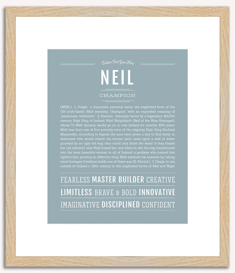 Neil | Name Art Print