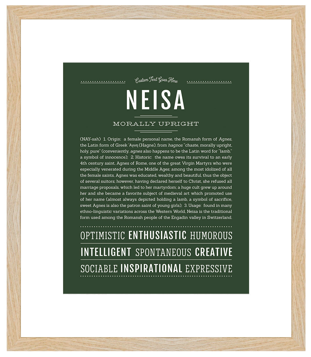 Neisa | Name Art Print