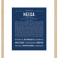 Neisa | Name Art Print