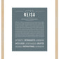 Neisa | Name Art Print