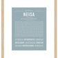 Neisa | Name Art Print