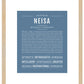 Neisa | Name Art Print