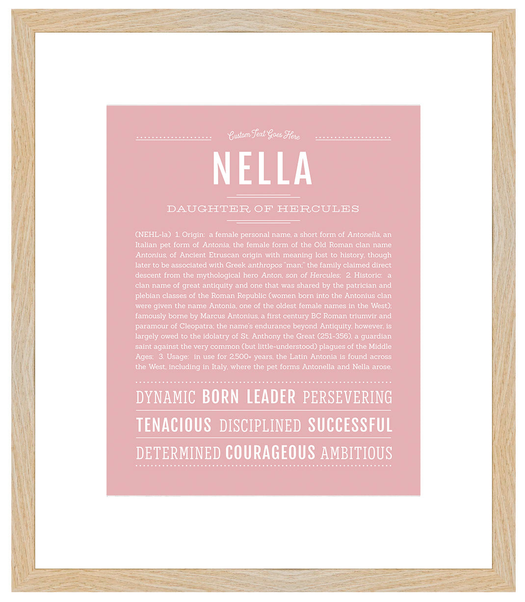 Nella | Name Art Print