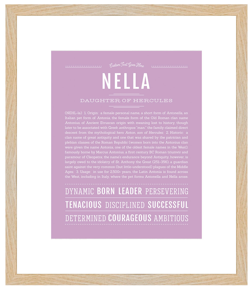 Nella | Name Art Print