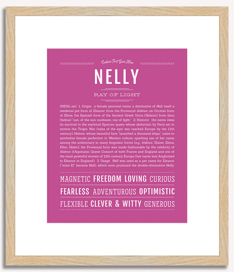 Nelly | Name Art Print