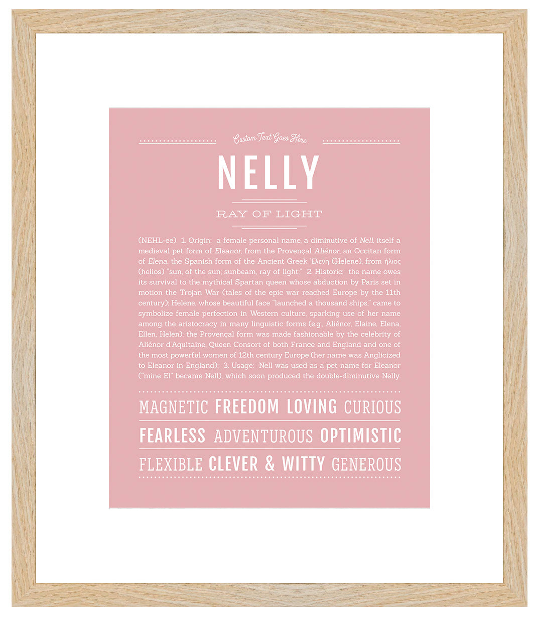 Nelly | Name Art Print