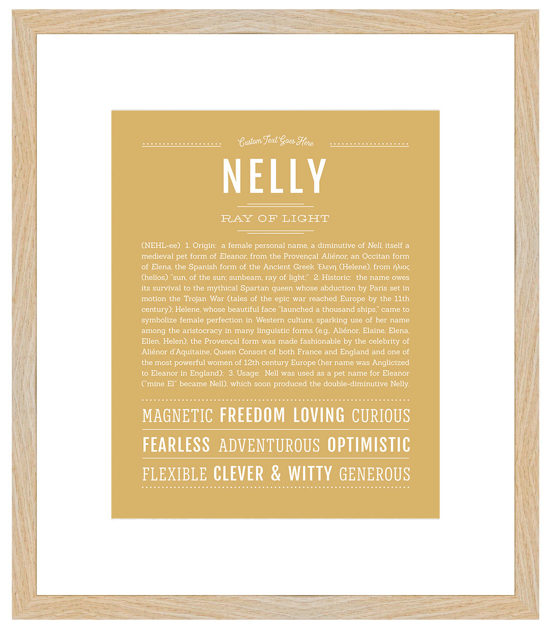 Nelly | Name Art Print