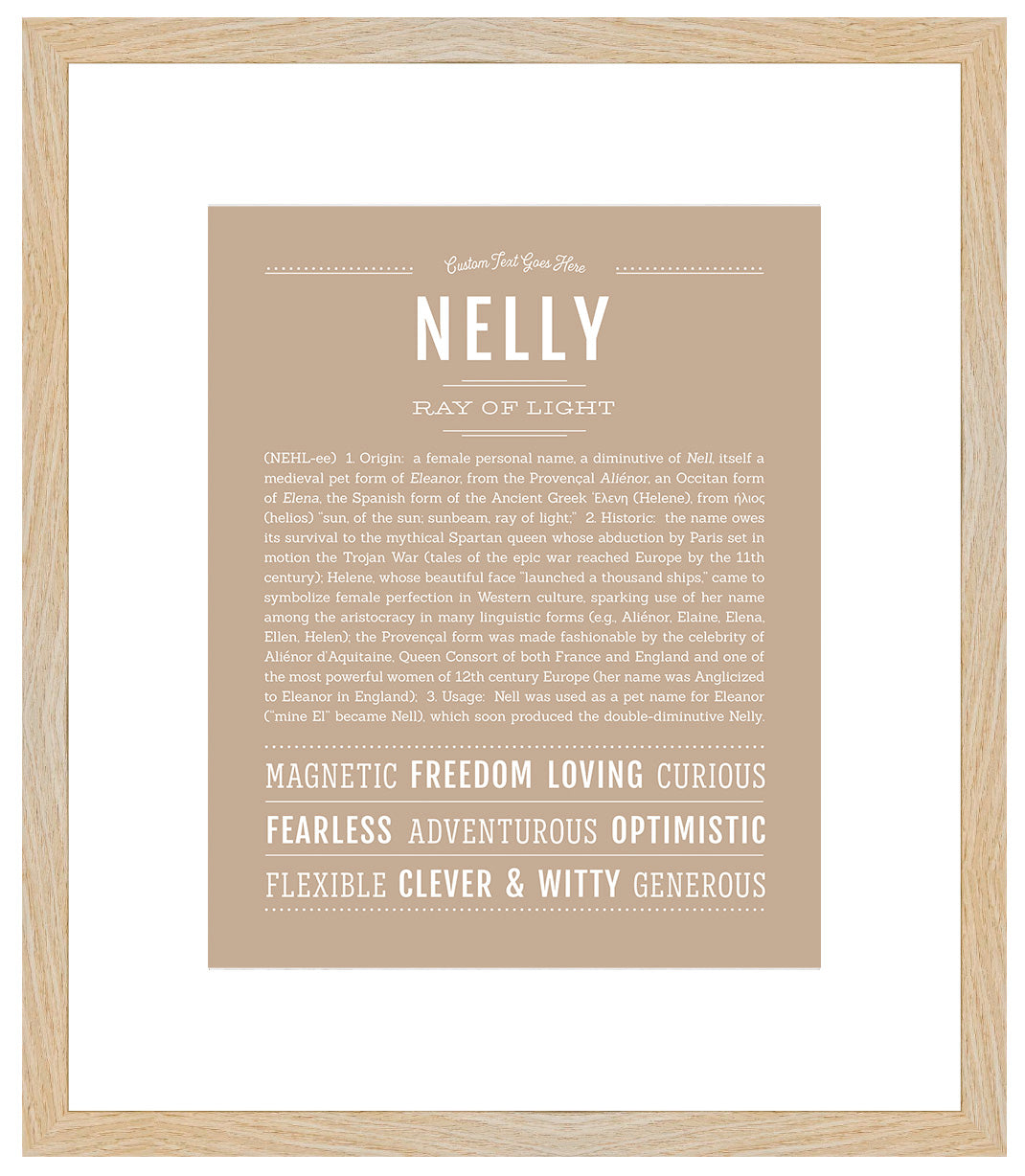 Nelly | Name Art Print