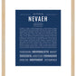 Nevaeh | Name Art Print