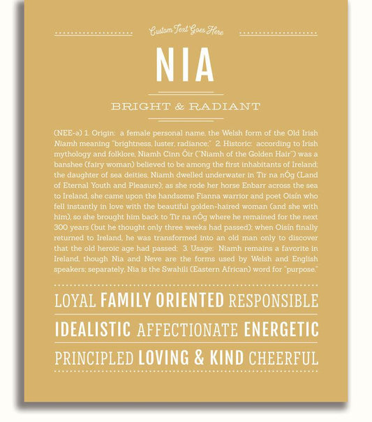 Frame Options | Matte Gold | No Frame