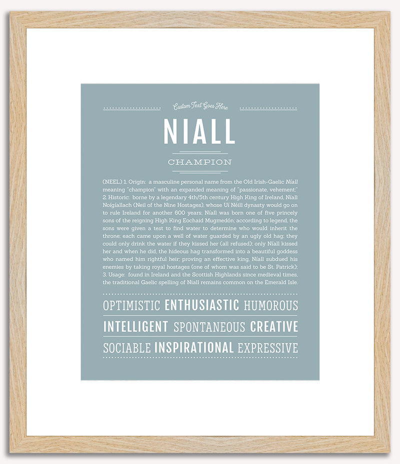 Niall | Name Art Print