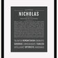 Frame Options | Charcoal Gray | Maple Frame, Matted