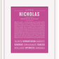 Frame Options | Dark Pink | Black Frame, Matted