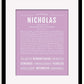 Frame Options | Lilac | Black Frame, Matted