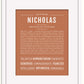 Frame Options | Terra Cotta | Black Frame, Matted