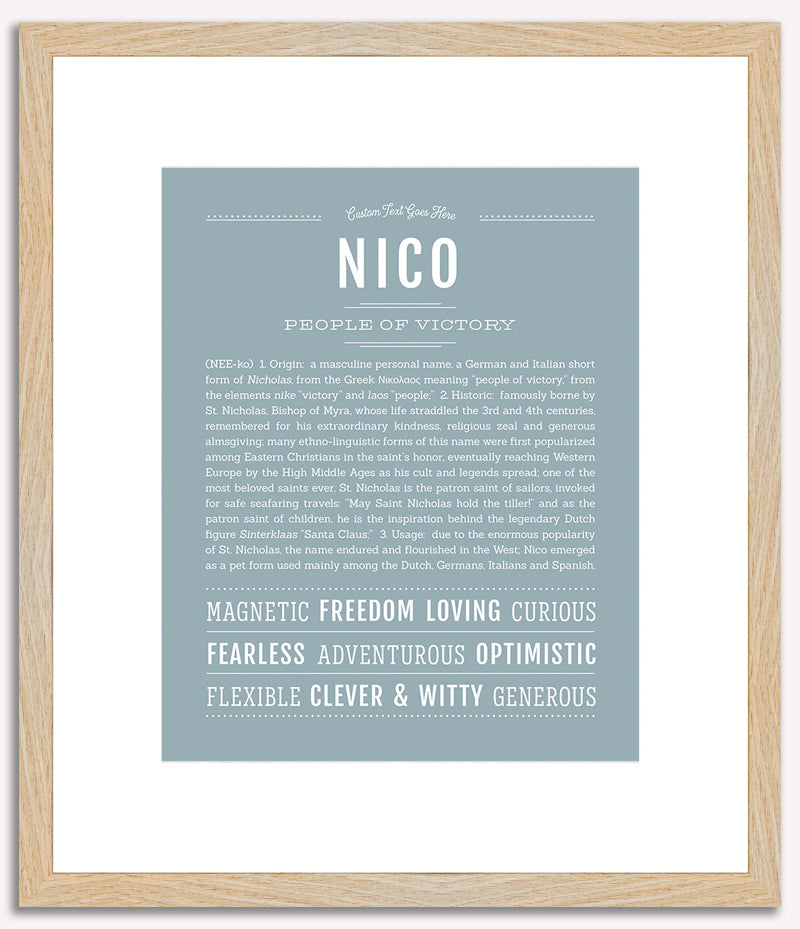 Nico | Name Art Print