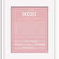 Frame Options | Dusty Rose | White Frame, Matted