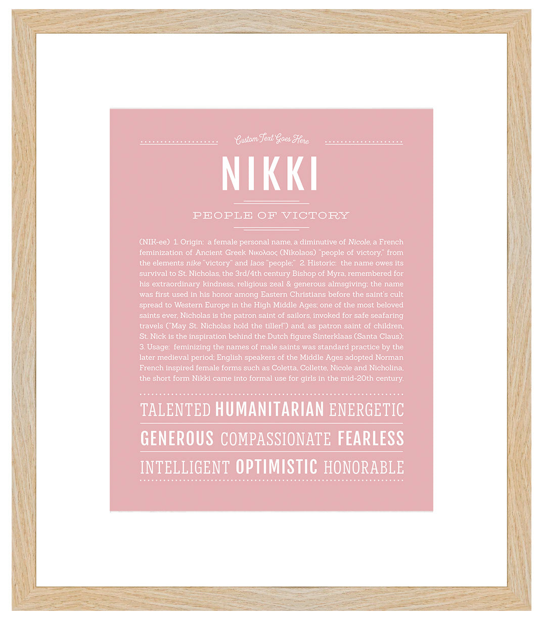 Nikki | Name Art Print