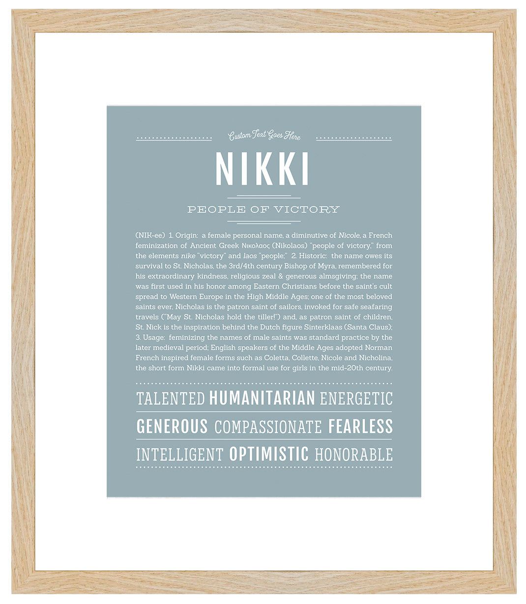 Nikki | Name Art Print