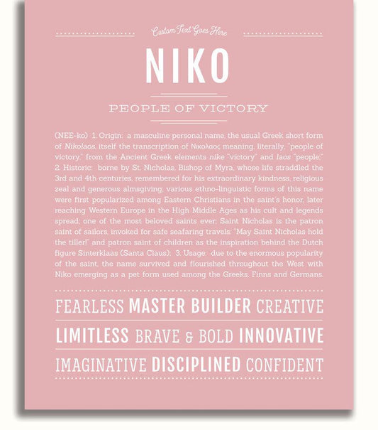 Frame Options | Dusty Rose | No Frame