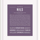 Frame Options | Deep Purple | White Frame, Matted