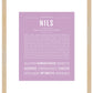 Frame Options | Lilac | Maple Frame, Matted