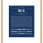Frame Options | Midnight Blue | Maple Frame, Matted