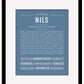 Frame Options | Steele Blue | Black Frame, Matted