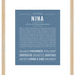 Nina | Name Art Print