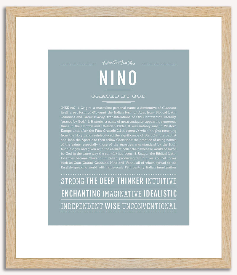 Nino | Name Art Print