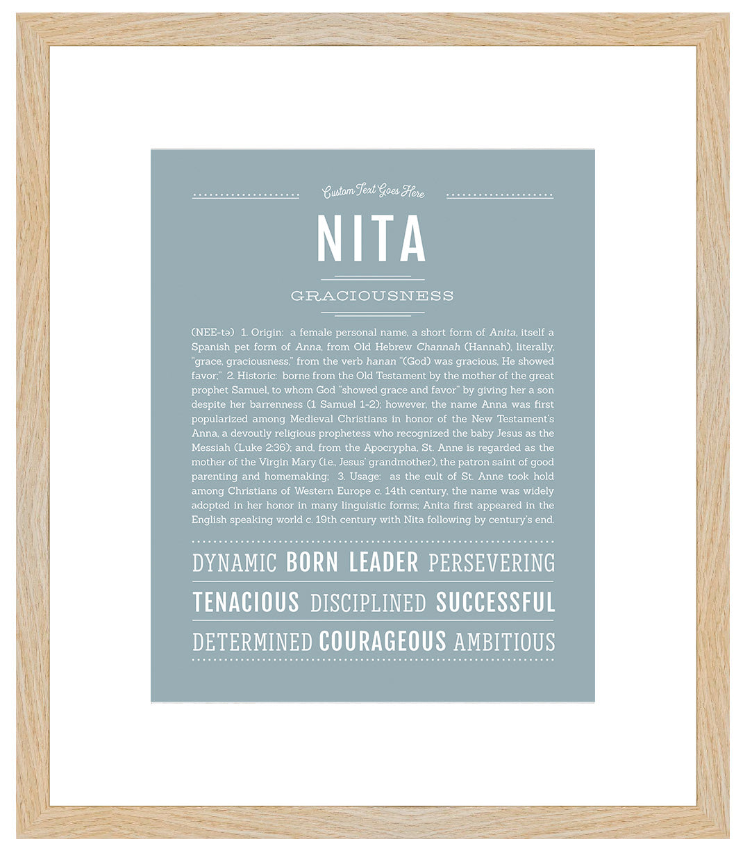 Nita | Name Art Print